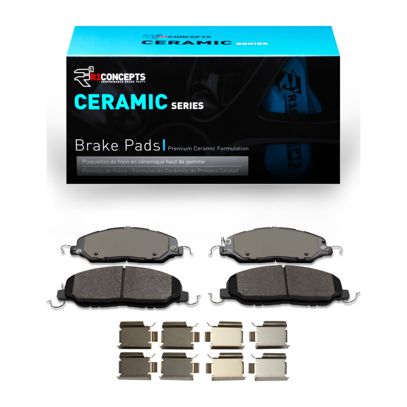 Ford Mustang Brake Pads - Front - R1 Concepts - RNC Ceramic - `05-`14